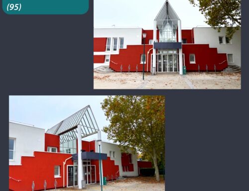 Travaux de réhabilitation de la maison de quartier de Chennevières (Saint-Ouen-l’Aumône)
