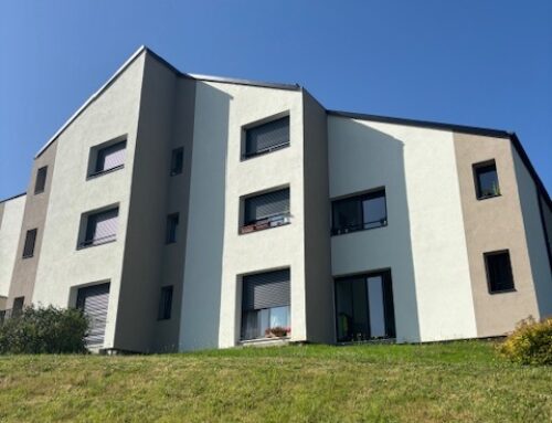 Chantier de rénovation énergétique dans la commune de Blangy-le-Château