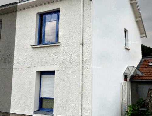 Isolation thermique par l’extérieur et ravalement d’une maison à Nantes (44)