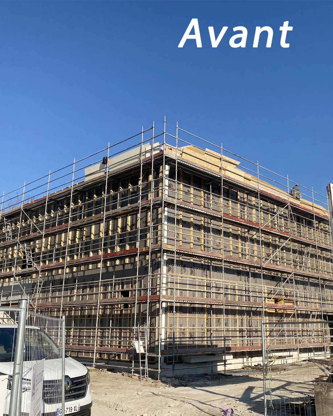 Isolation thermique par l’extérieur – Chantier près de Caen