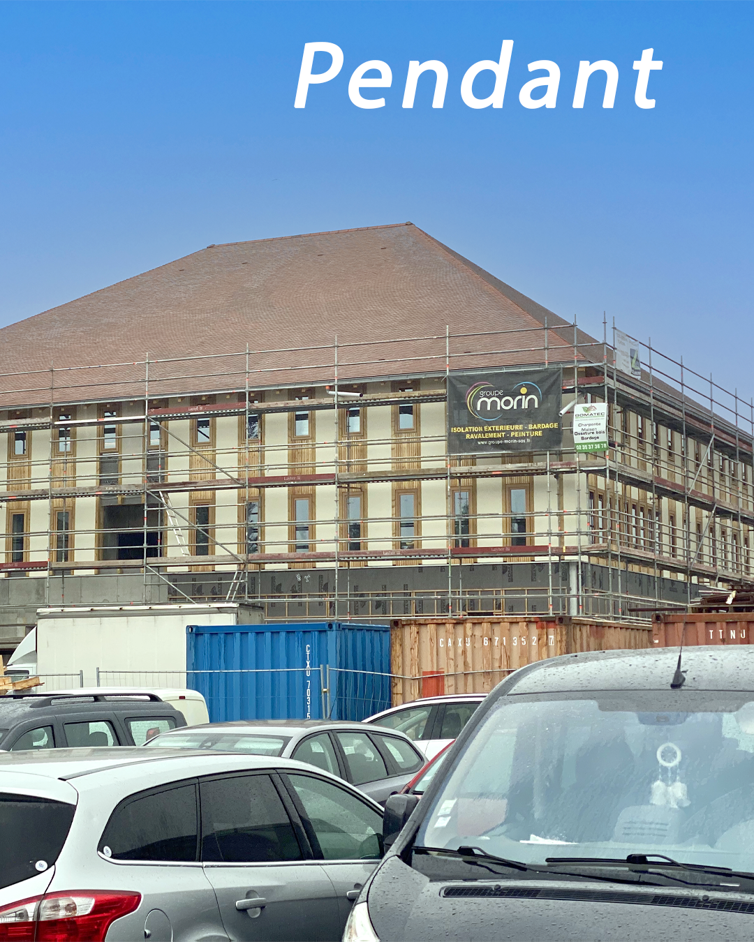 Isolation thermique par l’extérieur – Chantier près de Caen